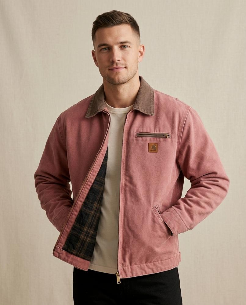 Lands Fashion - Ronal | Lined Canvas Jacket Men