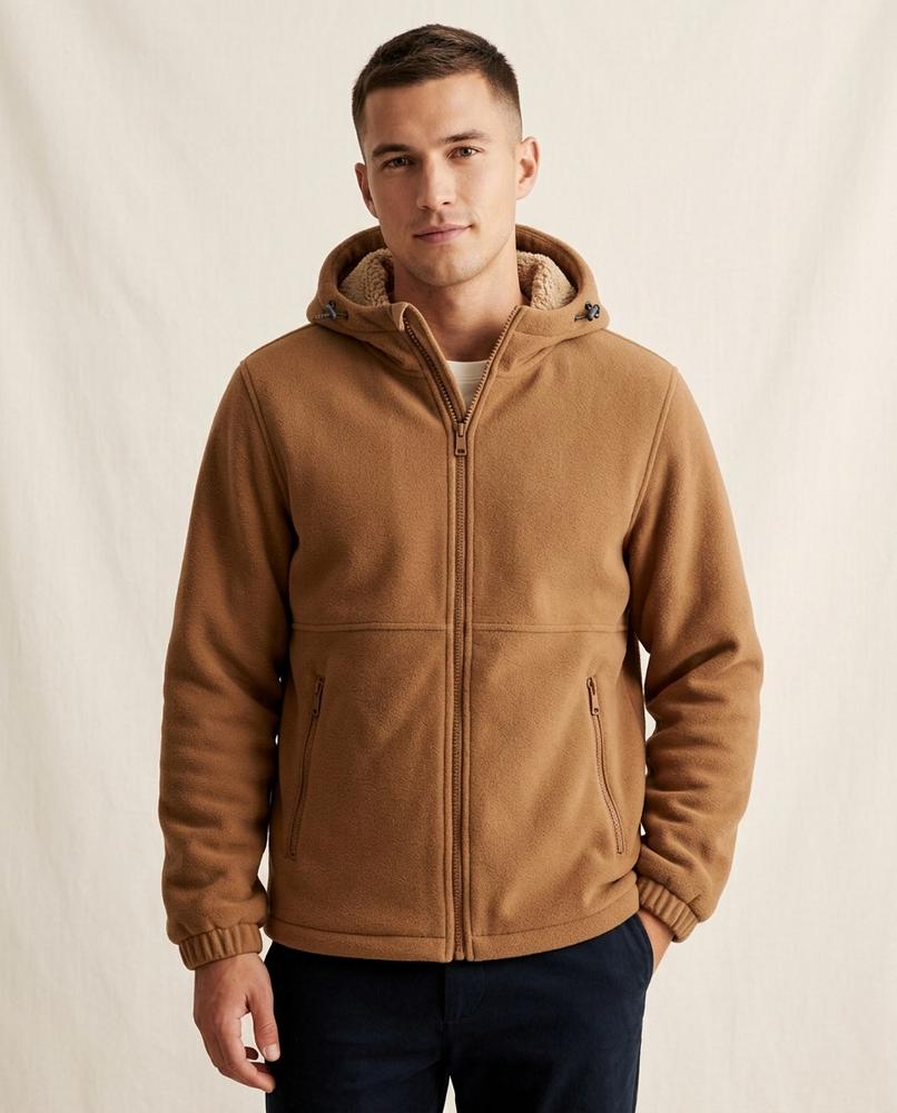 Lands Fashion - Tanor | Sherpa-Lined Hooded Jacket Men