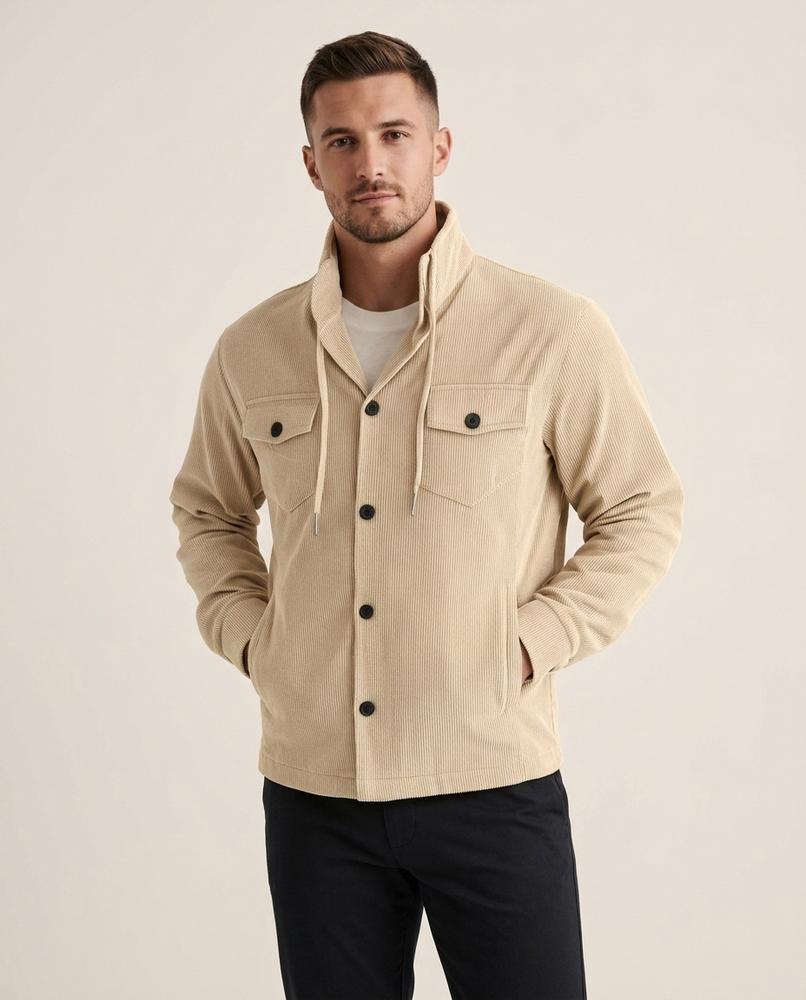 Lands Fashion - Rosol | Corduroy Button-Up Jacket Men