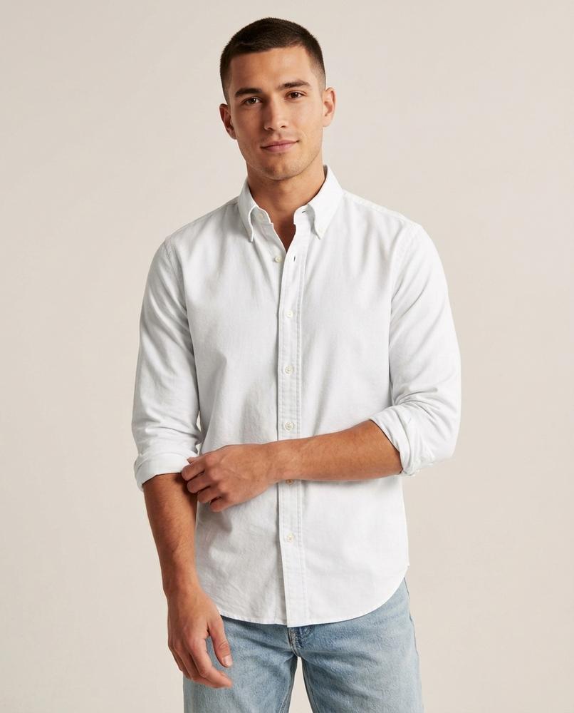 Lands Fashion - Titir | Button-Down Slim-Fit Shirt Men
