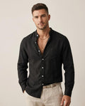 Lands Fashion - Vesen | Band Collar Slim Fit Shirt Men