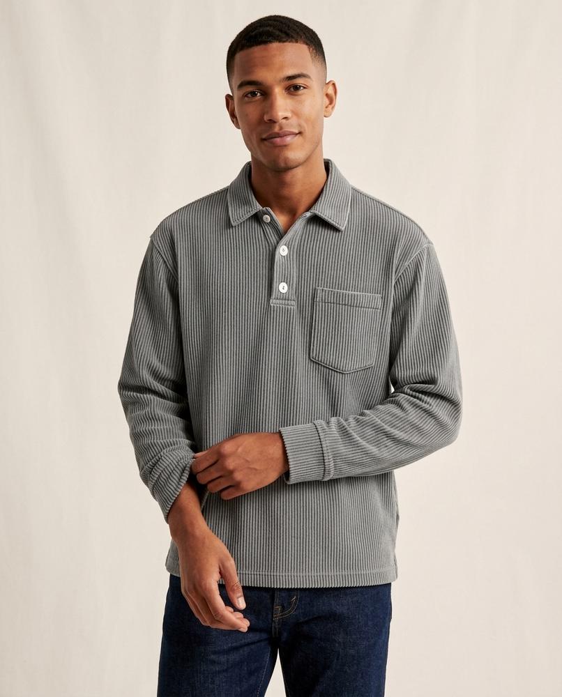 Lands Fashion - Sezan | Ribbed Long-Sleeved Shirt Men