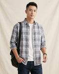 Lands Fashion - Zavel | Plaid Slim-Fit Shirt Men