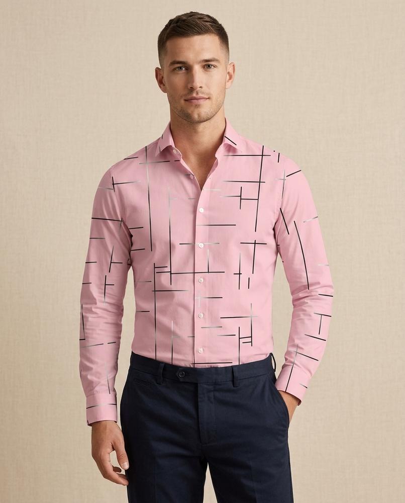 Lands Fashion - Armar | Printed Slim-Fit Shirt Men