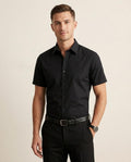 Lands Fashion - Kalan | Short-Sleeved Fitted Shirt Men