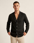 Lands Fashion - Lerel | Collarless Long-Sleeved Shirt Men
