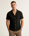 Lands Fashion - Sasol | Textured Short-Sleeved Shirt Men