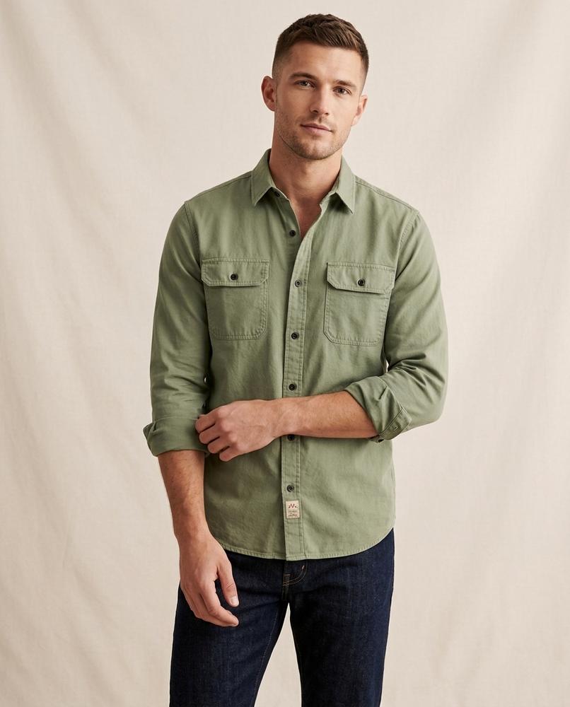 Lands Fashion - Arlev | Washed Slim-Fit Shirt Men