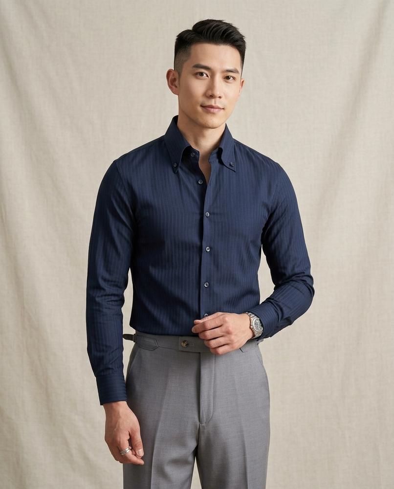 Lands Fashion - Notor | Tailored Button-Down Shirt Men