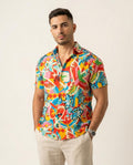 Lands Fashion - Zelin | Short-Sleeved Printed Shirt Men