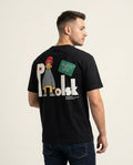 Lands Fashion - Kamek | Graphic Print Short-Sleeved T-Shirt Men