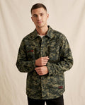 Lands Fashion - Novar | Digital Camo Button-Down Jacket Men