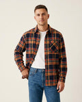 Lands Fashion - Alrel | Plaid Long-Sleeved Shirt Men