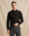 Lands Fashion - Vavin | Mandarin Collar Cotton Shirt Men