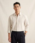 Lands Fashion - Davel | Striped Textured Shirt Men