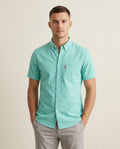 Lands Fashion - Daver | Short-Sleeved Slim-Fit Shirt Men