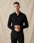 Lands Fashion - Elnor | Ribbed Glittered Shirt Men