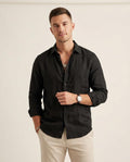 Lands Fashion - Senal | Linen Long-Sleeved Shirt Men