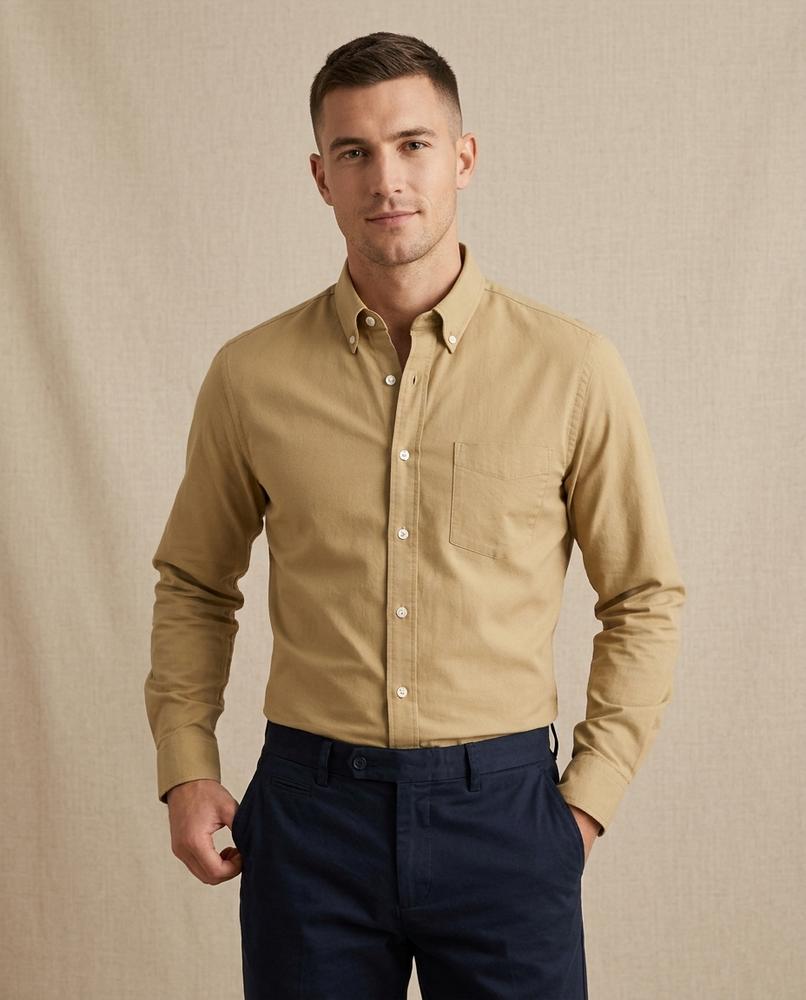 Lands Fashion - Laren | Cotton Slim Fit Shirt Men