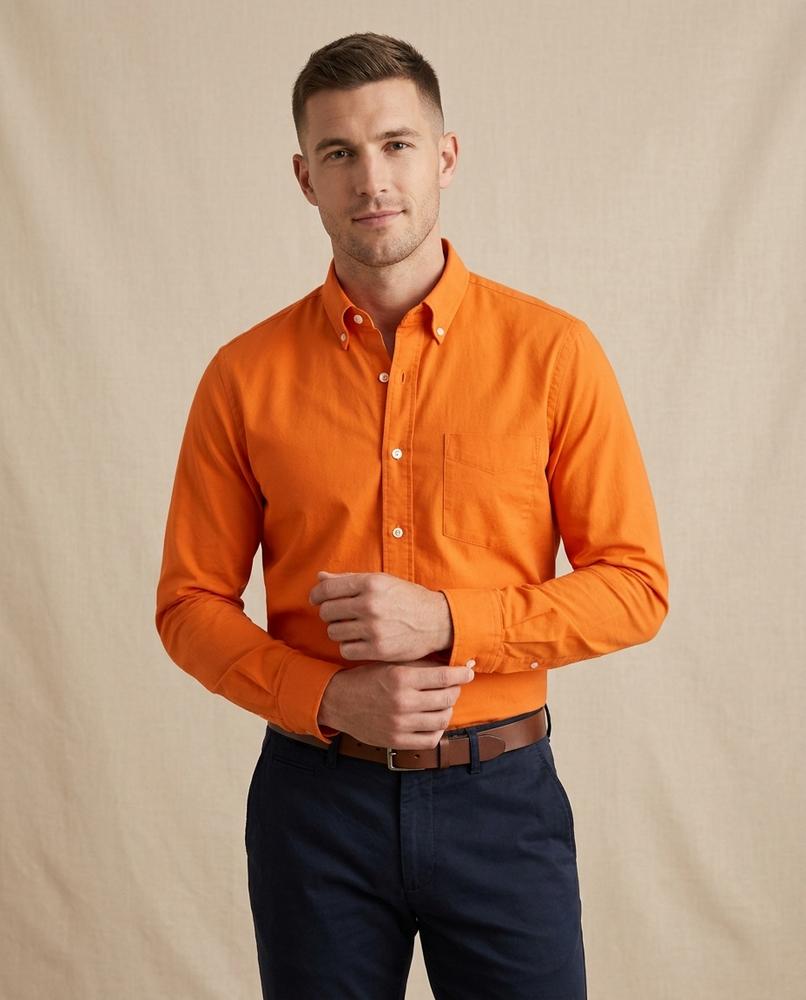 Lands Fashion - Laren | Cotton Slim Fit Shirt Men