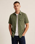 Lands Fashion - Kamer | Short-Sleeved Utility Shirt Men