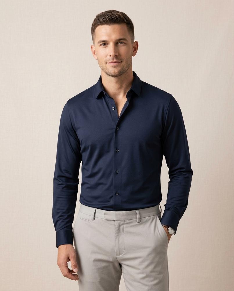 Lands Fashion - Nedar | Stretch Wrinkle-Resistant Shirt Men
