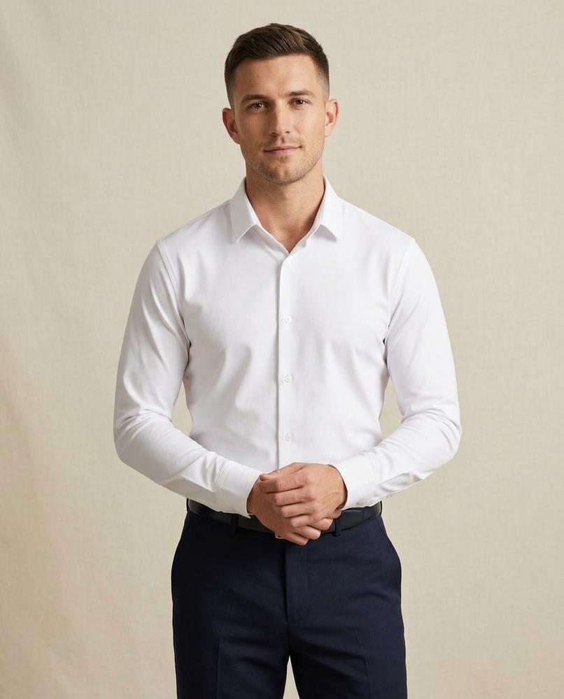 Lands Fashion - Nedar | Stretch Wrinkle-Resistant Shirt Men