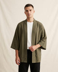 Lands Fashion - Nonav | Open-Front Relaxed-Fit Jacket Men