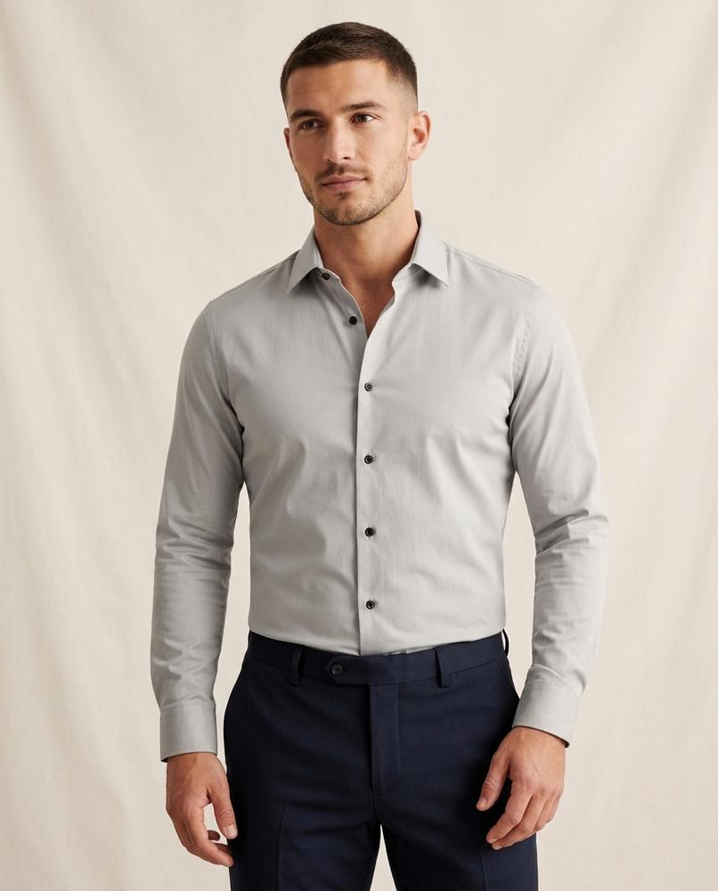 Lands Fashion - Satir | Slim Fit Long-Sleeved Shirt Men