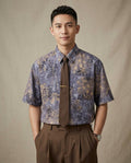 Lands Fashion - Lakar | Short-Sleeved Patterned Shirt Men