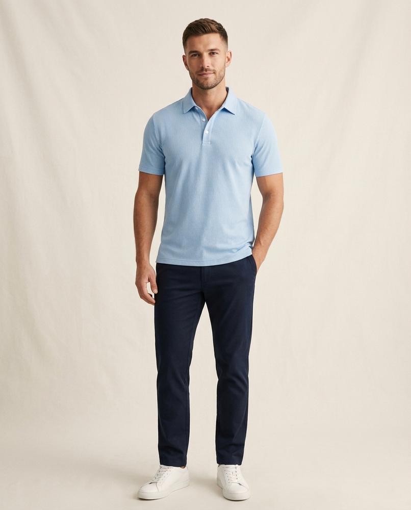 Lands Fashion - Sekar | Textured Slim-Fit Shirt Men