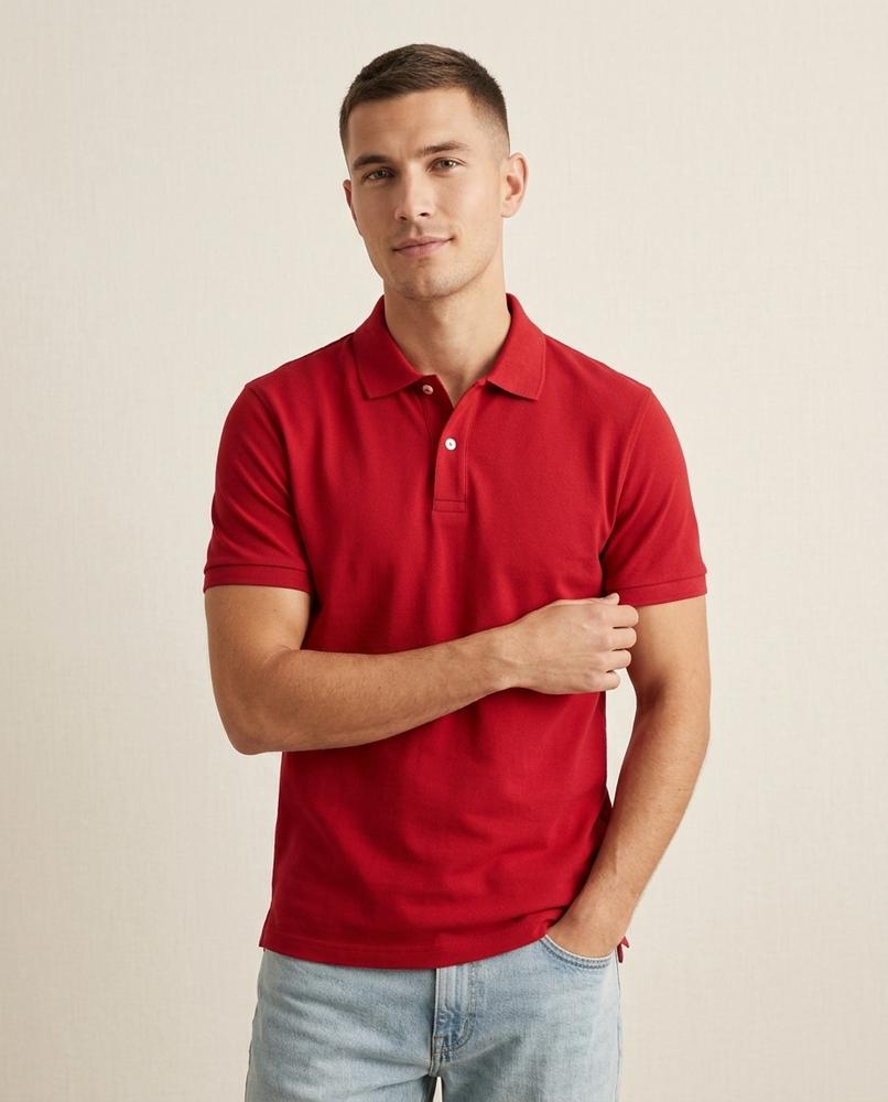 Lands Fashion - Kasil | Short-Sleeved Textured Shirt Men