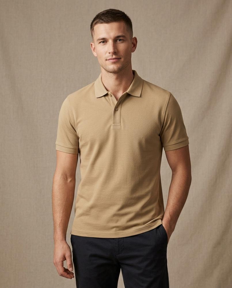 Lands Fashion - Kasil | Short-Sleeved Textured Shirt Men