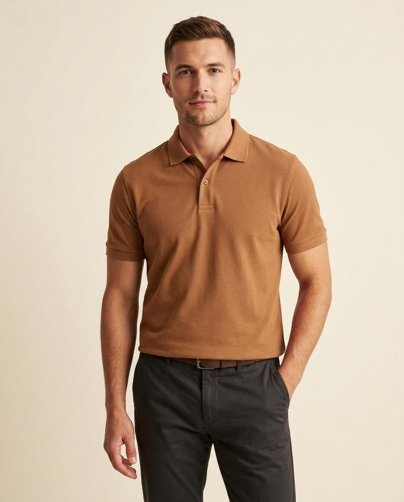 Lands Fashion - Kasil | Short-Sleeved Textured Shirt Men