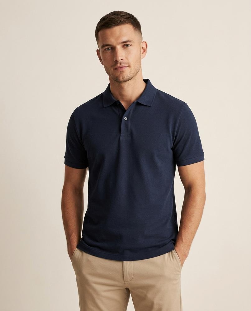Lands Fashion - Kasil | Short-Sleeved Textured Shirt Men