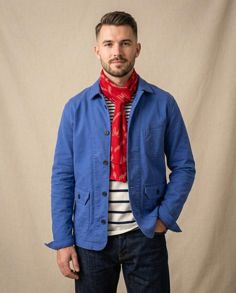 Lands Fashion - Tihal | Button-Front Patch Pocket Jacket Men
