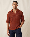 Lands Fashion - Nozan | Open-Knit Short-Sleeved Sweater Men