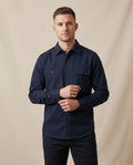 Lands Fashion - Selar | Button-Down Long-Sleeved Shirt Men