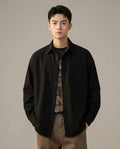 Lands Fashion - Zetal | Relaxed-Fit Button-Up Shirt Men