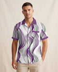Lands Fashion - Nosol | Short-Sleeved Patterned Shirt Men