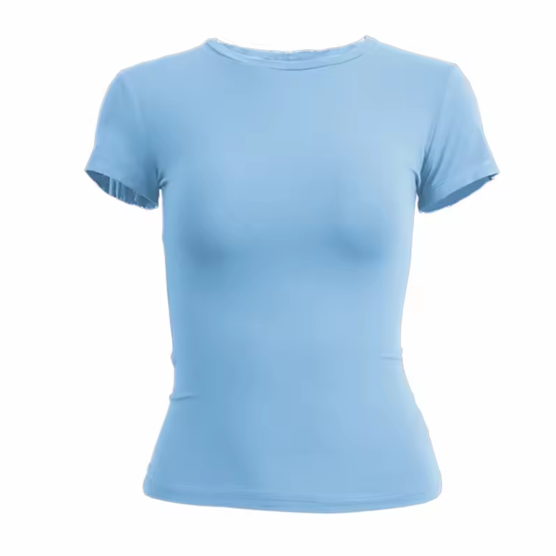 Lands Fashion - Loven | Slim Fit Cropped T-Shirt Women