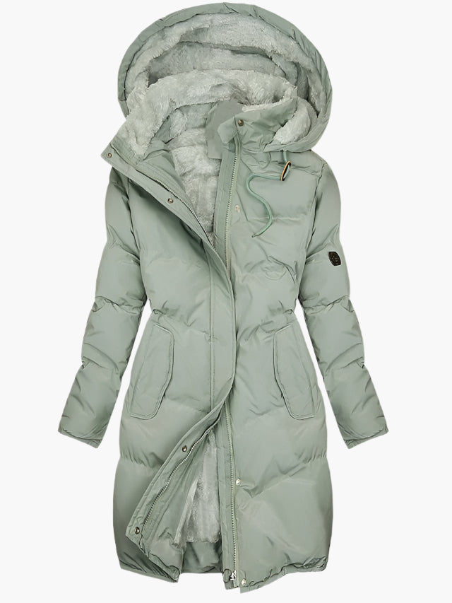 Lands Fashion - Veser | Quilted Lined Coat Women